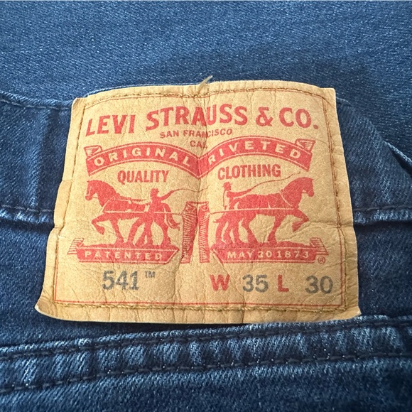 LEVI’S 541 Athletic Taper Dark Jeans - Picture 5 of 6